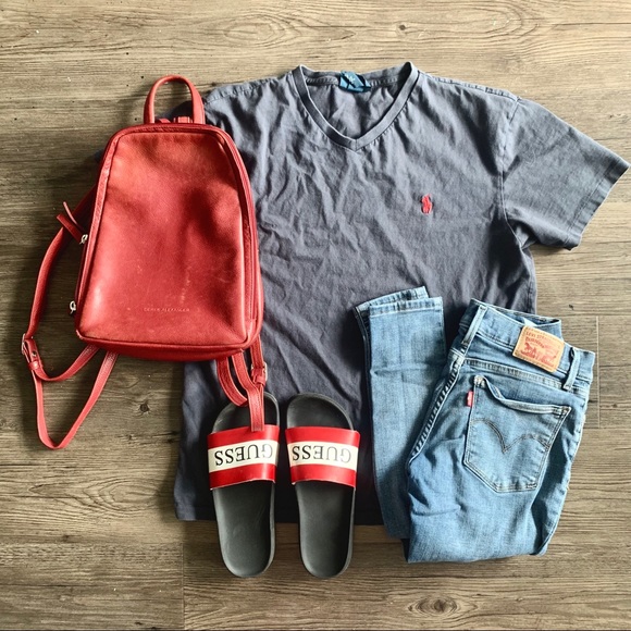 Polo Ralph Lauren Tops - (004) Vintage Grey Ralph Lauren Tee